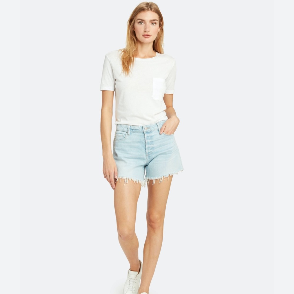 Paige high rise shorts